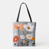 MCM Mixed Media Flowers Tote Bag (Achterkant)