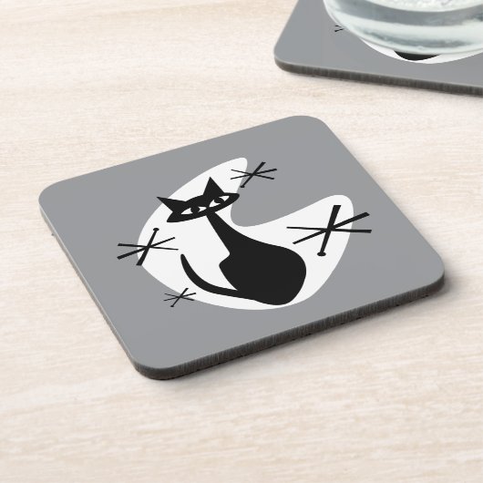 MCM Onderzetters Atomic Age Kat Boomerang Starburs (Linkerzijde)