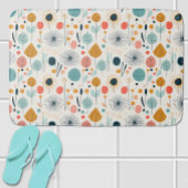 MCM retro botanisch patroon Badmat