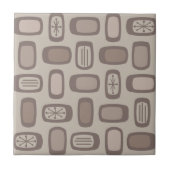 MCM Ronde rechthoeken uit de Middeleeuwen Tegeltje (Voorkant)