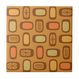 MCM Ronde rechthoeken uit de Middeleeuwen Tegeltje