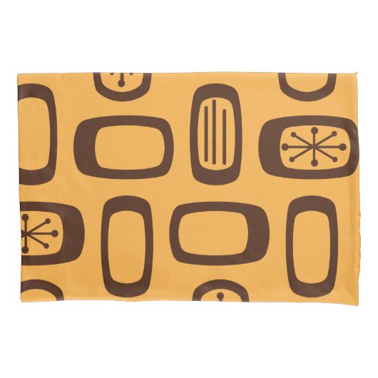 MCM Ronde Sinaasappels middeleeuwse rechthoeken Kussensloop (Voorkant)