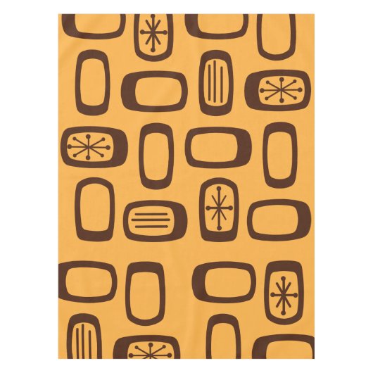 MCM Ronde Sinaasappels middeleeuwse rechthoeken Tafelkleed (Voorkant)