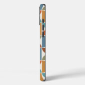 MCM Semicircles Grote Patroon Kleur op Crème Case-Mate iPhone Case (Achterkant / Links)