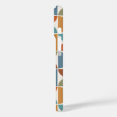 MCM Semicircles Grote Patroon Kleur op Crème Case-Mate iPhone Case (Achterkant / Links)