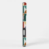 MCM Semicircles Grote Patroon Kleur op Crème iPhone Hoesje (Rechterkant)