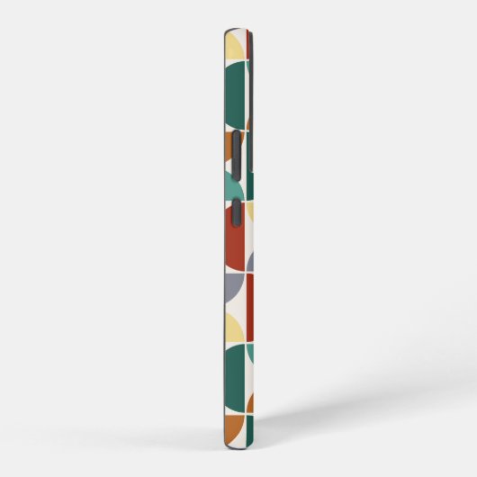 MCM Semicircles Grote Patroon Kleur op Crème Samsung Galaxy Hoesje (Rechterkant)