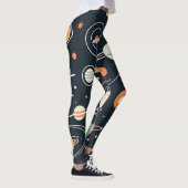 MCM Space Age Planeten en Sterren Leggings (Rechts)
