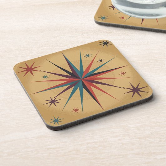 MCM Starburst Gold Onderzetter Set (Linkerzijde)