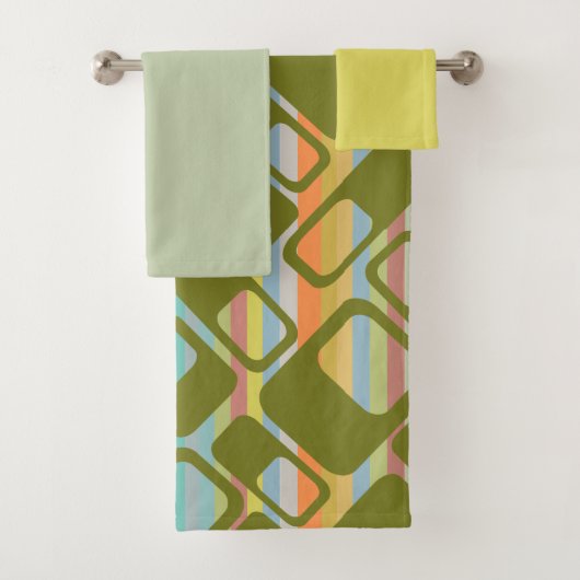 MCM-strepen Bad Handdoek (Insitu)