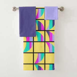 MCM Tic-Tac-Toe Bad Handdoek