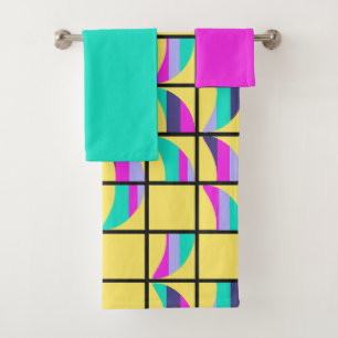 MCM Tic-Tac-Toe Bad Handdoek