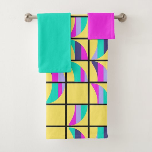 MCM Tic-Tac-Toe Bad Handdoek (Insitu)
