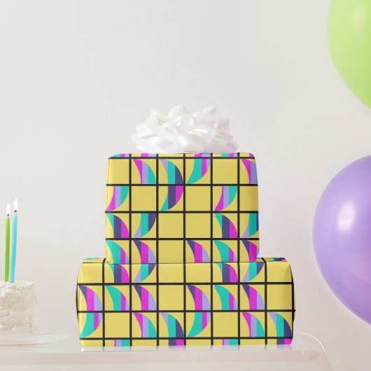 MCM Tic-Tac-Toe Cadeaupapier (Feestgeschenken)