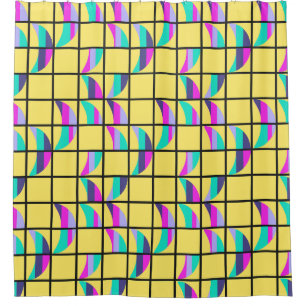 MCM Tic-Tac-Toe Douchegordijn