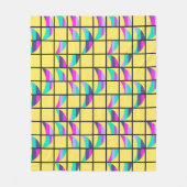 MCM Tic-Tac-Toe Fleece Deken (Voorkant)