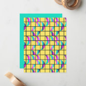 MCM Tic-Tac-Toe Notitiekaartje (Voorkant / Achterkant in situ)