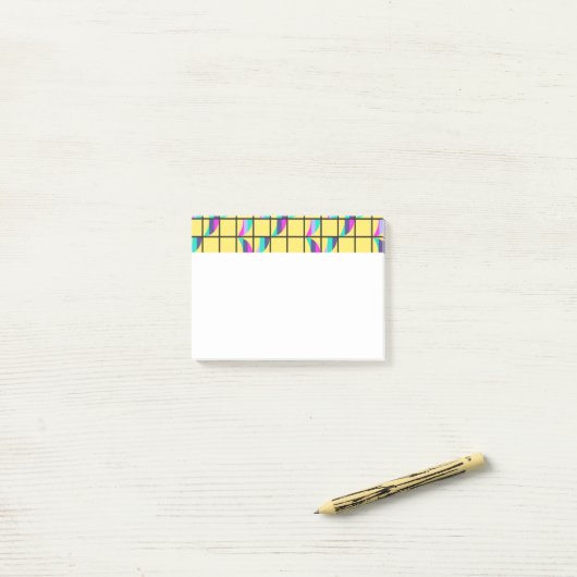 MCM Tic-Tac-Toe Post-it® Notes (Op bureau)