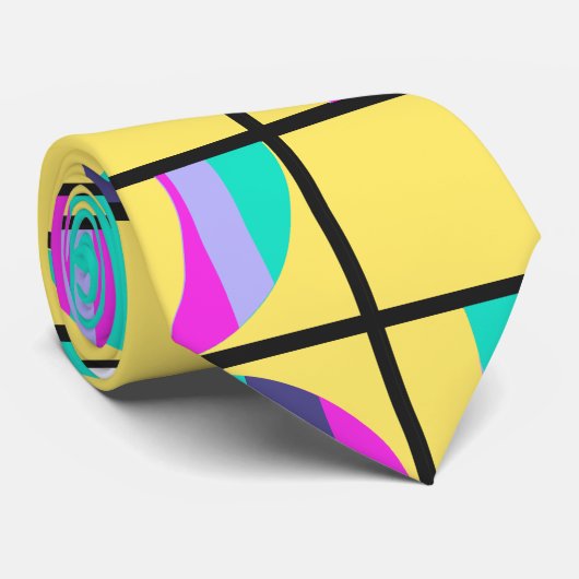 MCM Tic-Tac-Toe Stropdas (Opgerold)