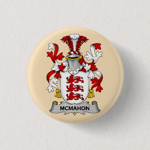 McMahon Familiewapenknoop Ronde Button 3,2 Cm