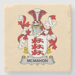 McMahon Familiewapenschild Stenen Onderzetter (