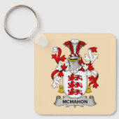 McMahon Family Coat of Arms Keychain (Voorkant)