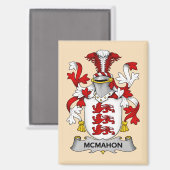 McMahon Family Coat of Arms Magnet  (Voorkant / Achterkant)