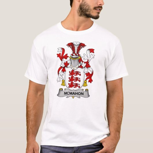 McMahon Family Coat of Arms T-shirt (Voorkant)