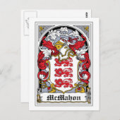 McMahon Family Crest Briefkaart (Voorkant / Achterkant)