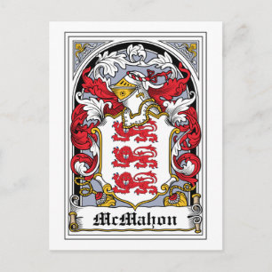 McMahon Family Crest Briefkaart