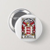 McMahon Family Crest Ronde Button 5,7 Cm (Voorkant /achterkant)