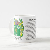 McManus Family Coat of Arms Mok (Voorkant links)