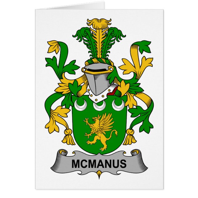 McManus Family Crest (Voorkant)