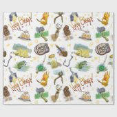 McManus Outdoorachtergrond Cadeaupapier (Vlak)