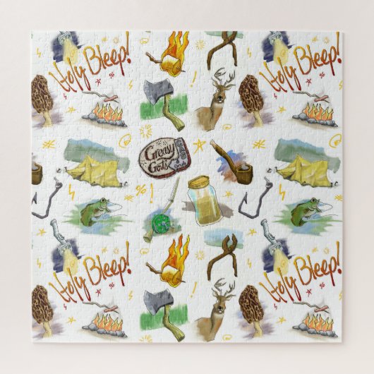 McManus Outdoorachtergrond Legpuzzel (Verticaal)