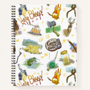 McManus Outdoorachtergrond Notitieboek