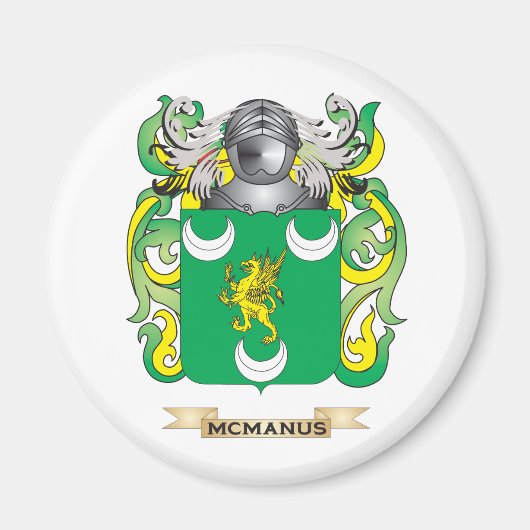 McManus Wapen (Familie Crest) Magneet (Voorkant)