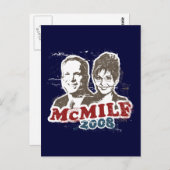 McMilf 2008 Briefkaart (Voorkant / Achterkant)