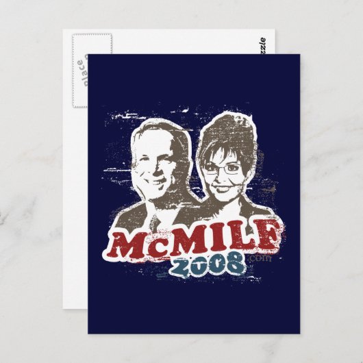 McMilf 2008 Briefkaart (Voorkant / Achterkant)