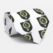 McMillan Clan Crest Badge Tartan Stropdas (Opgerold)