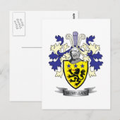 McMillan Family Crest Coat of Arms Briefkaart (Voorkant / Achterkant)