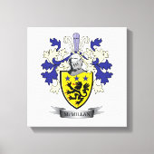 McMillan Family Crest Coat of Arms Canvas Afdruk (Voorkant)