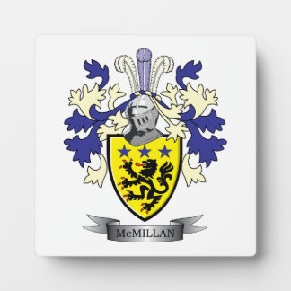 McMillan Family Crest Coat of Arms Fotoplaat