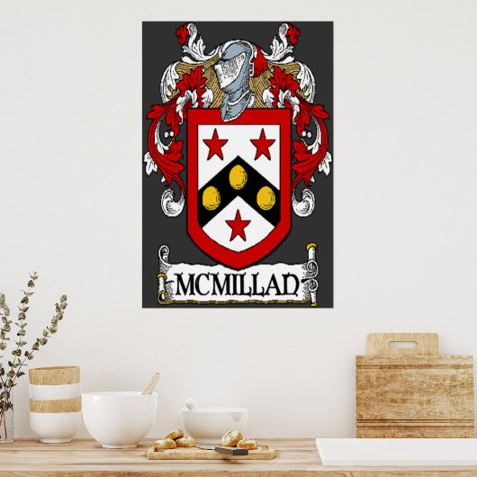 McMillan-wapenschild Poster (Keuken)