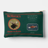 McMotek's Moose and Beans Label Etui (Achterkant)