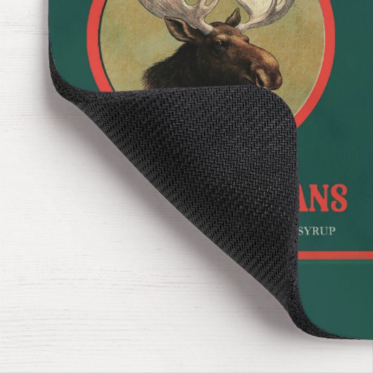 McMotek's Moose and Beans Label Muismat (Hoek)