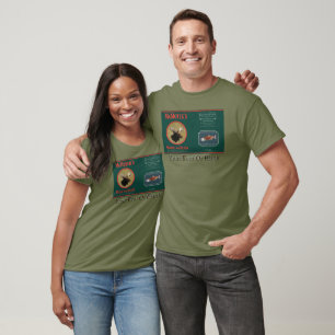 McMotek's Moose and Beans Label T-shirt