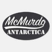 McMurdo, Antarctica Sticker (Voorkant)