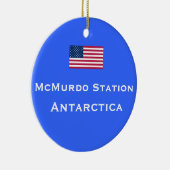 McMurdo-kerstversiering Keramisch Ornament (Rechts)