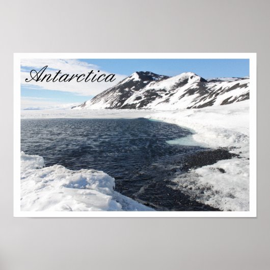 McMurdo Sound, Antarctica Poster (Voorkant)